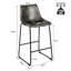 Bogner Bar Stool with Iron Frame-1984222846