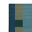 Tapis d'intérieur et d'extérieur à carreaux bleu-885038662