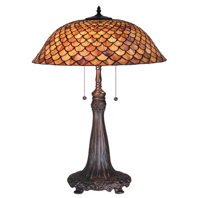 Lampe de table 27,5 "H Tiffany