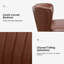 2 Seater Faux Leather Loveseat-1396152496