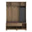 Multifunctional Hall Tree With Removable Linen Cushioned Storage Bench,DIY Pegboard And 4 Hooks-1855542554