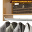 Système de garde-robe modulaire, design polyvalent et personnalisable pour un rangement et une organisation efficaces, en bois-157903570
