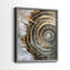 ABSTRACT Series CCL XXIV - Impression encadrée de qualité supérieure - prête à être accrochée - aucun clou requis - aucun clou requis-28969859-28969868