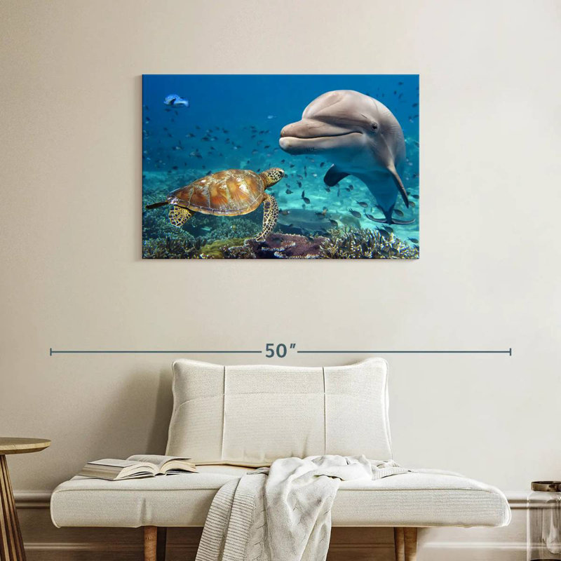 Aletra Underwater Friends, 24" H x 36" W
