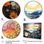 Sian Art Mandala Sky III - Asian Art Wall Decor-65325193-65325192