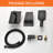 1 Handle Bathroom Waterfall Faucet with Diverter-94413973