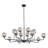 Konstantina 16 - Light Dimmable Sputnik Modern Linear Chandelier