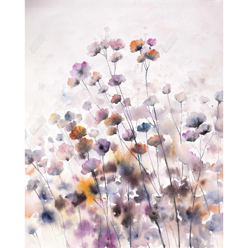 Wildflowers Print On Canvas