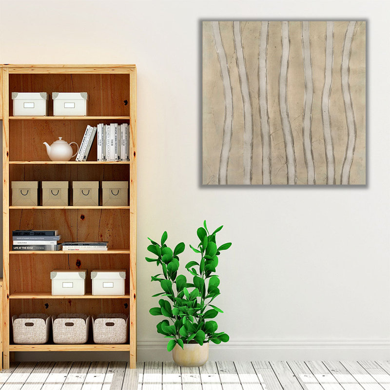 "Terracé", reproduction d'art sur toile, H 12 po x l 12 po