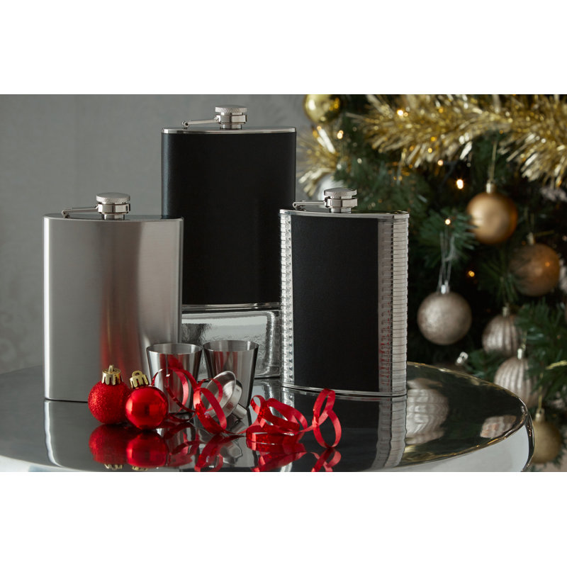 Stainless Steel Ashtray, Black