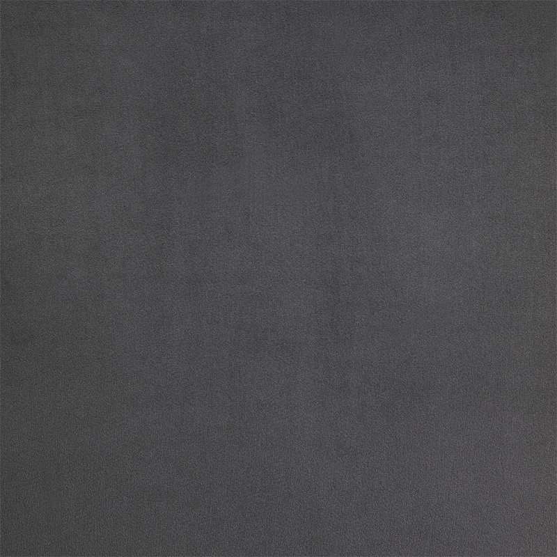 Ensemble de 2 chaises d'appoint en velours gris et finition chromée Zlatan