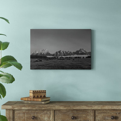 Grand Tetons I by Andre Eichman - No Frame Print on Canvas