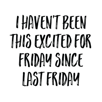 Last Friday - Wrapped Canvas Print