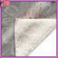 Couvertures à motif floral orange et gris-123326048