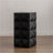 23.62"Height Three-Dimensional Embossed Pattern Design Retro Side Table Retro Furniture