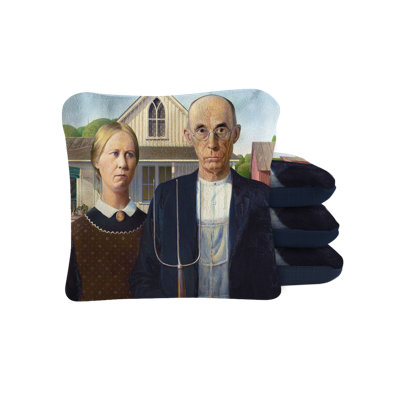 Sacs de cornhole American Gothic Synergy Pro de Grant Wood