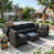 Black Rattan Black