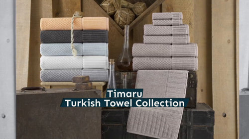 Sanderson 6 Piece Turkish Cotton Towel Set House of Hampton Color: Taupe