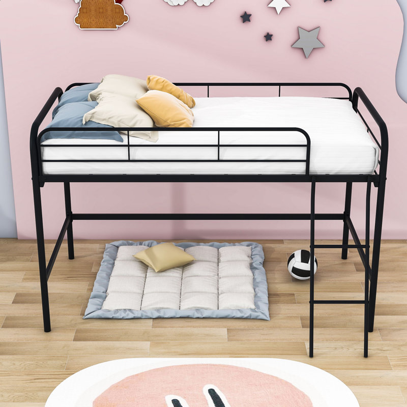 Alaeyah Twin Loft Bed with Ladder