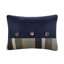 Literie grand bleu marine avec édredon écossais. Contient un édredon, 2 taies décoratives, 1 coussin, des draps et des taies d'oreiller. Microfibre douce. Rembourrage. Lavable à la machine. Confort de la chambre à coucher. Draps d'édredon - multicolore.-124539535