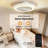 Makaiyla 20" Smart Dimmable RGB Indoor Ceiling Fan Lights with Remote/APP/Voice Control, 6 Speeds, Timer, Quiet DC Motor-1075119732