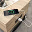 Table basse à plateau relevable avec rangement