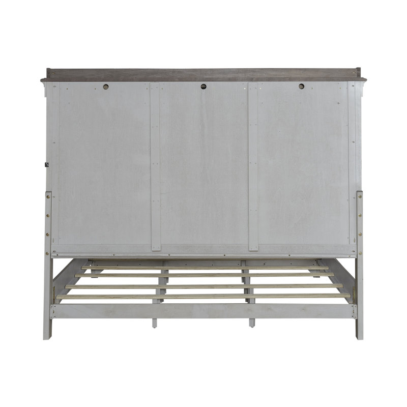 California King Mantle Storage Bed, California King