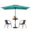 Parasol de patio avec table
