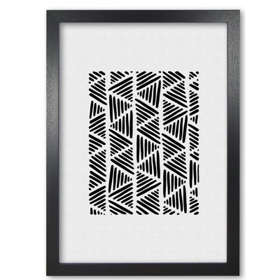 Black And White Abstract I - Print