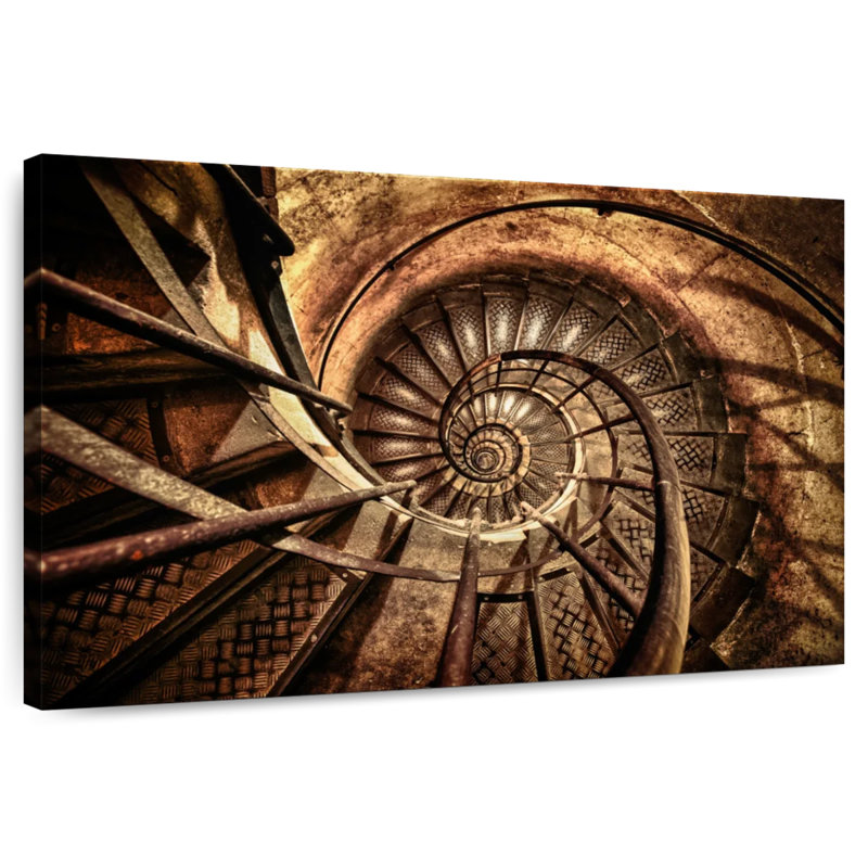 Lilie Stunning Spiral Staircase In Paris France, 24" H x 36" W