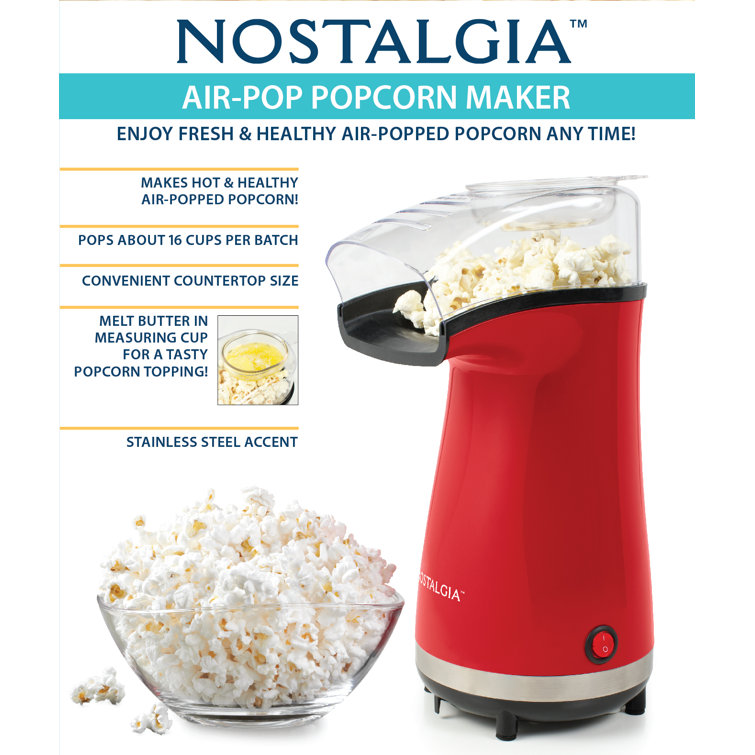POPCORN MAKER STUDIO - Popcorn machine with butter melter - Create