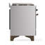 Majestic III Series 60 Inch Dual Fuel Range with 7 Sealed Burners, Griddle, in Blue Grey (Liquid Propane, Burnished Trim)-117886138-117886132-117886139
