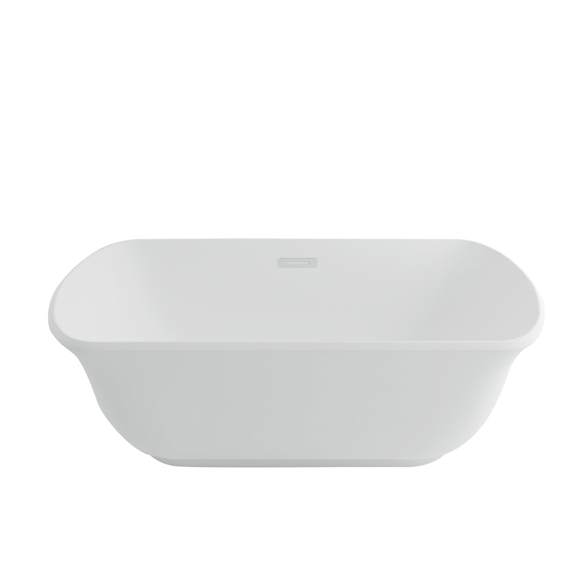 BNK Bathroom &amp; Kitchen Inc 60" x 28" Freestanding Soaking Acrylic ...