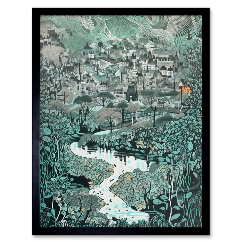 Allbee Single Picture Frame Print