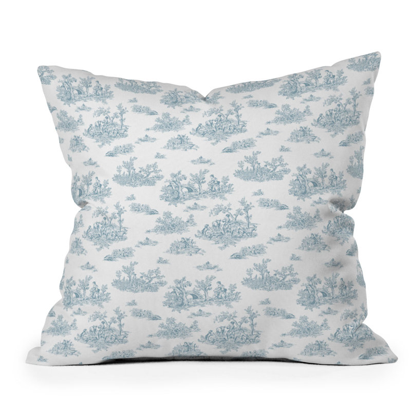 Coussin décoratif intérieur / extérieur Evanjelina, H 26 po x l 26 po