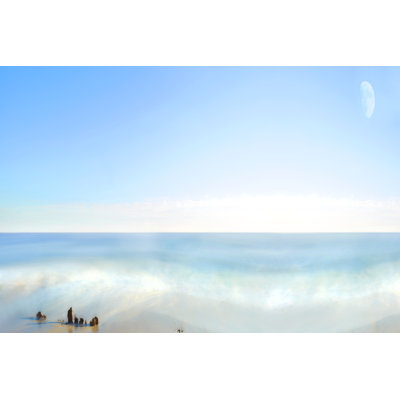 Beachscape Panorama IX by James McLoughlin - Print on Canvas