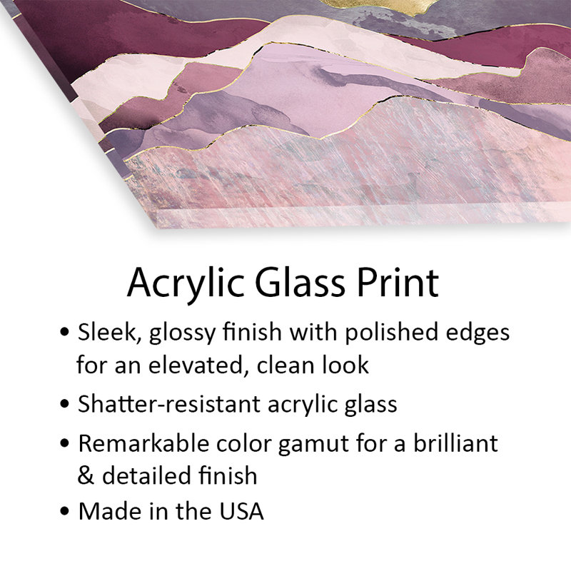 Raspberry Dream Print On Acrylic Glass