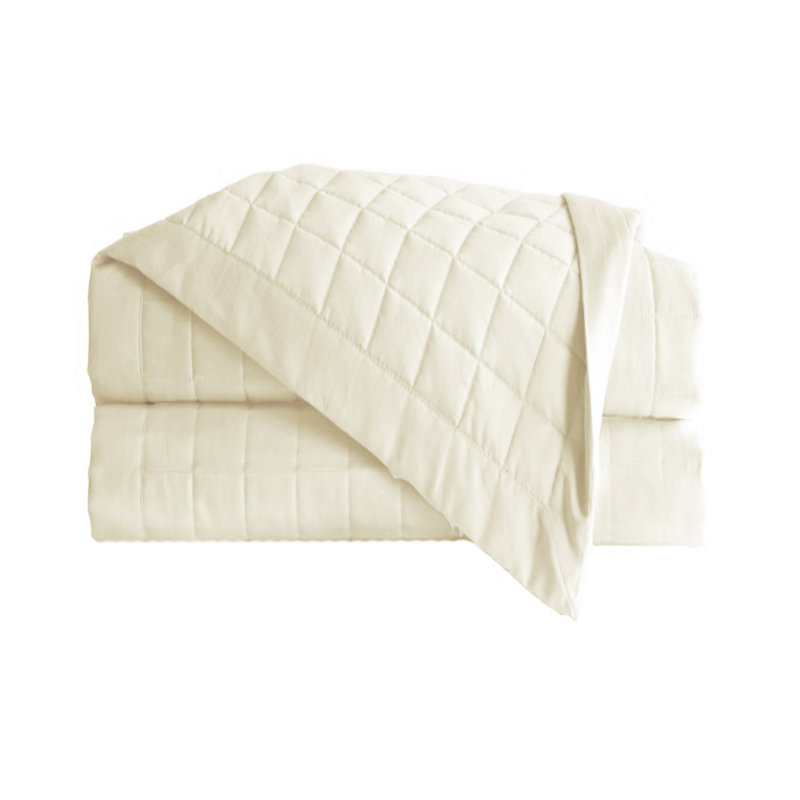 Traditional Cotton Quilted Bedding, Queen Coverlet