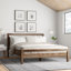 Ensemble de chambre avec grand lit plateforme en bois massif Loft-52821235-52822427-135266830