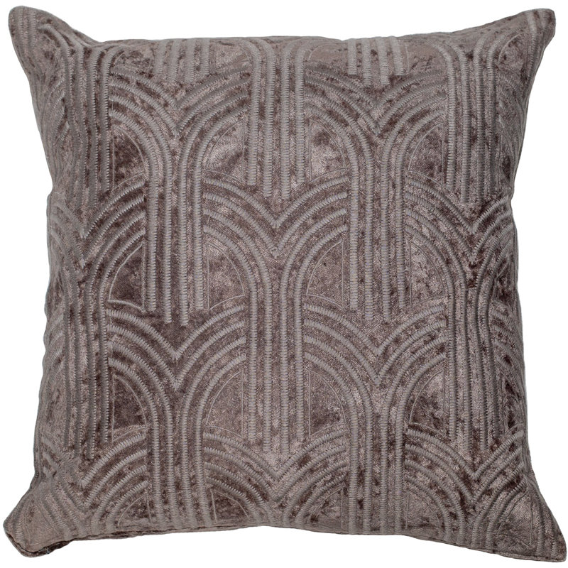 Sqaure Cushion, Mushroom