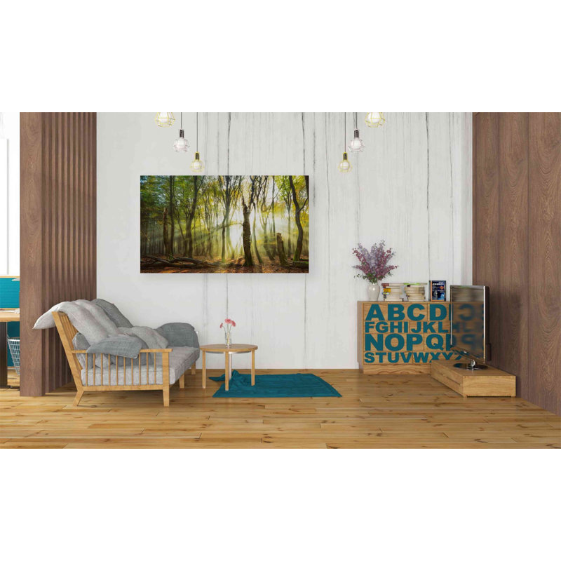 «Still debout» par Lars Van de Goor, art mural sur toile, H 26 po x l 40 po x P 1,5 po