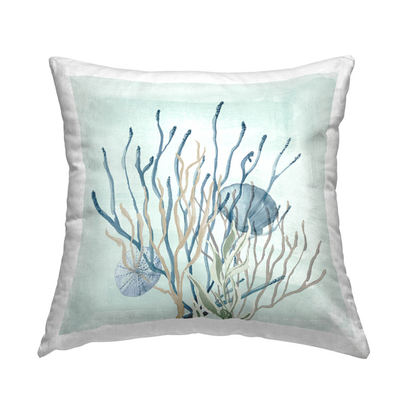 Polyester Throw Square Pillow Cover & Insert