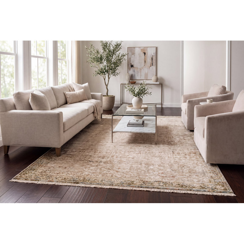 Hudson Floral Rug, Rectangle 2'7" x 4'11"
