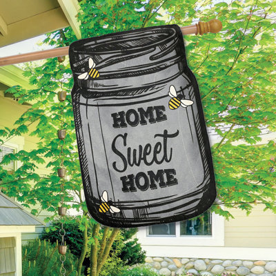 Drapeau de maison Home Sweet Home Mason