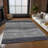 Washable Striped Indoor / Outdoor Rug-2080152295