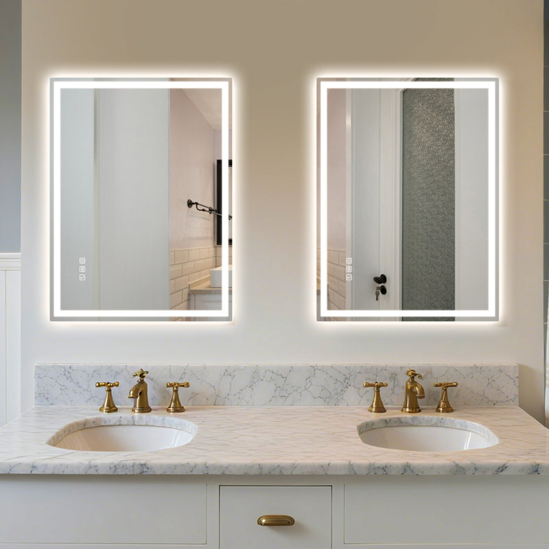Miroir de salle de bain Abbagail, 28 po x 36 po