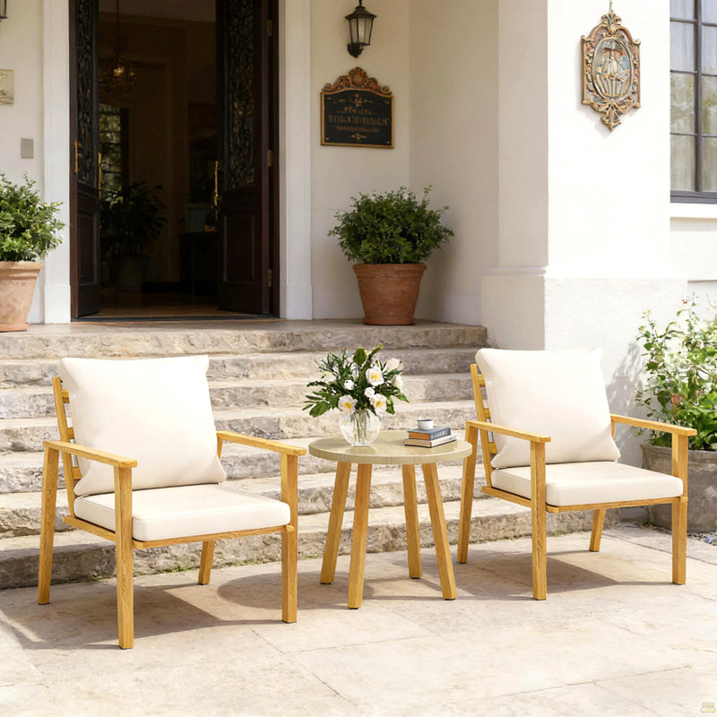 Patio Set,3 Piece Outdoor Bistro Set