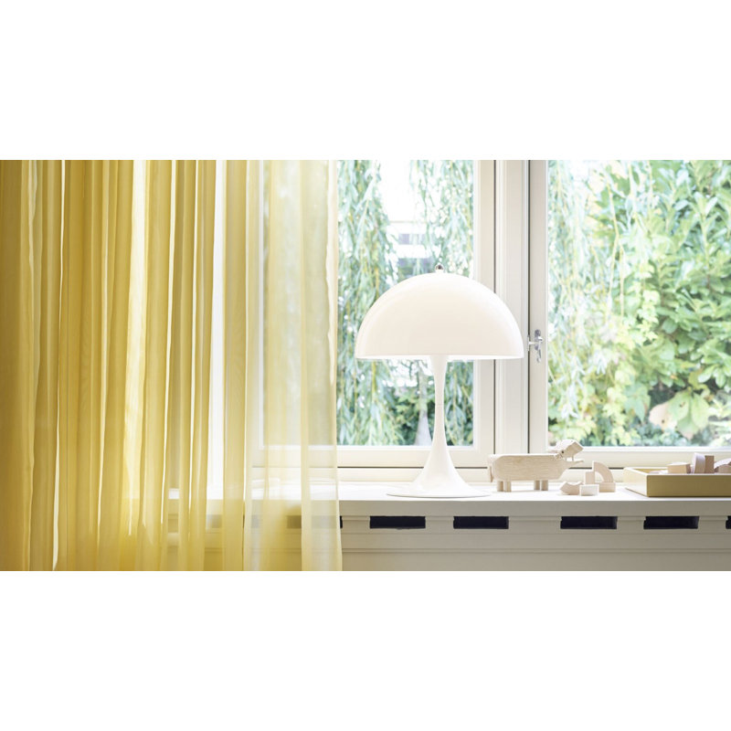 Panthella 320 Table Lamp, White Opal Acrylic