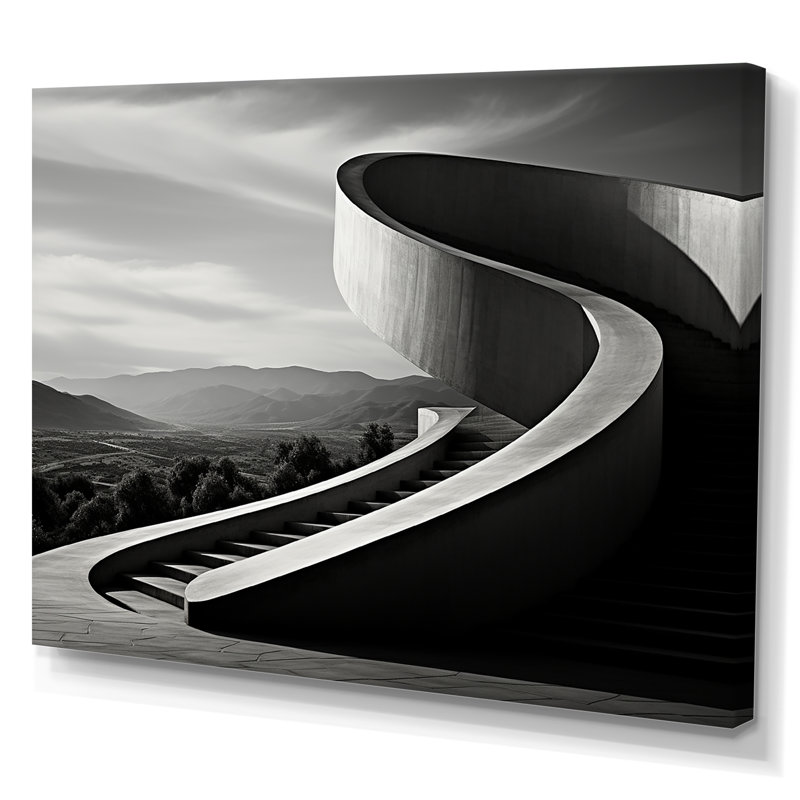 Serpentine Solitude, impression sur toile, Toile tendue, H 34 po x l 44 po x P 1,5 po