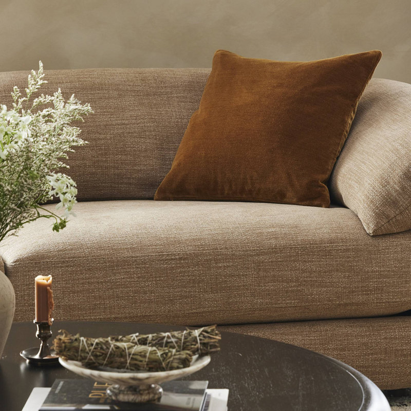 Coussin Bridger - Tabac Monte, Tabac Monte, Carré 20 po